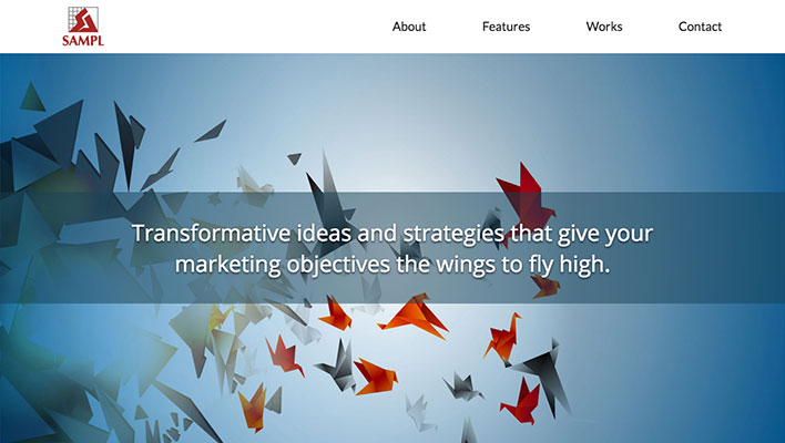 SAMPL Communications website photo